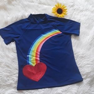 LAND'S END ELEANOR THORPE Little girl swimsuit top